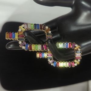 Rainbow Gem Earrings